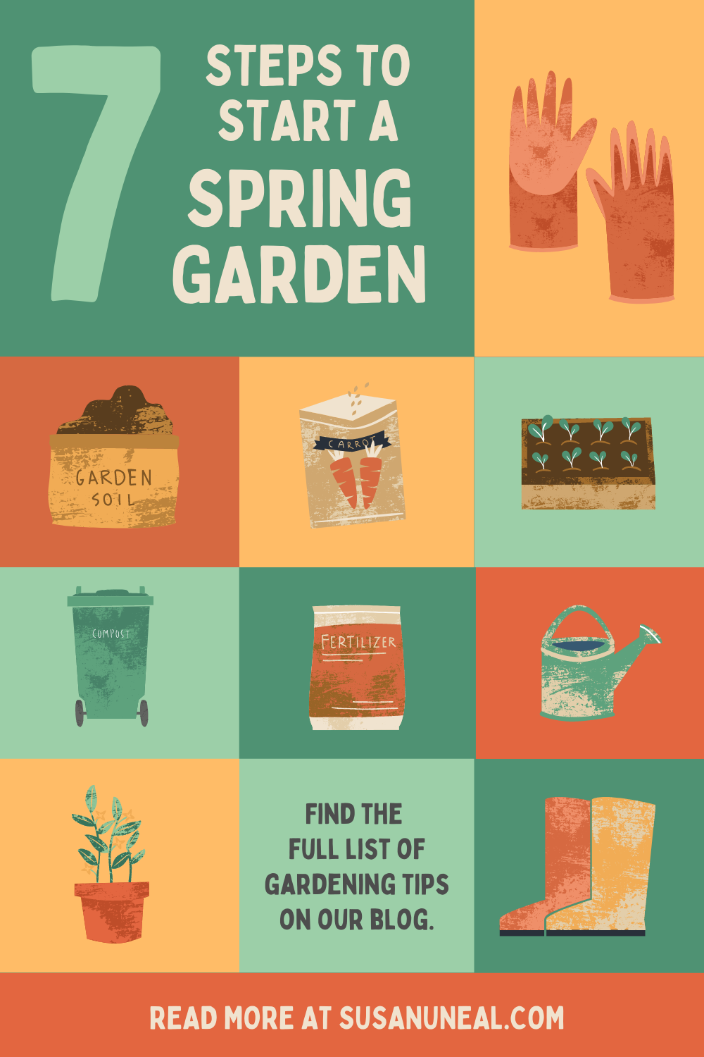 Seven Steps to Create Your Own Vegetable Garden