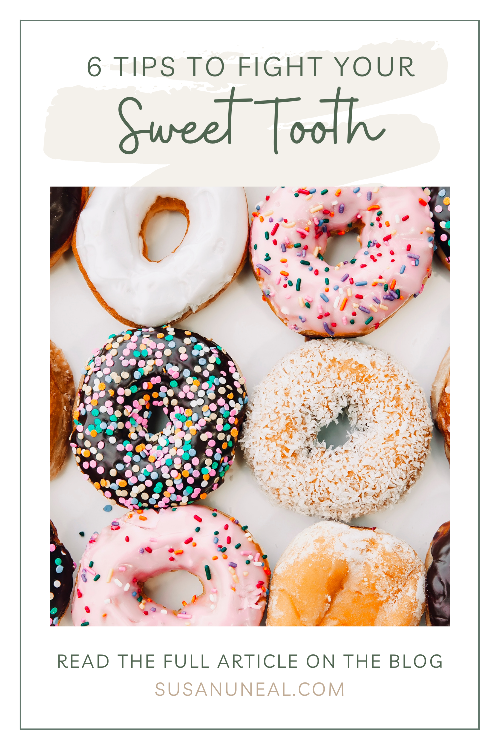 6 Tips to Fight Your Sweet Tooth by Kristen Hogrefe Parnell